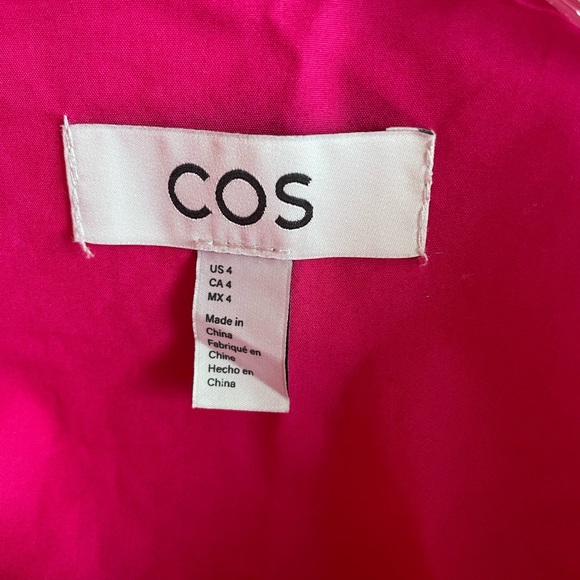 COS Fuchsia Button-Up Shirt - Picture 8 of 9